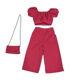 Παιδικό Σετ Παντελόνα Κορίτσι 24925 Φούξια - pigikids.gr - Παιδικά Ρούχα, Βαπτιστικά Πακέτα